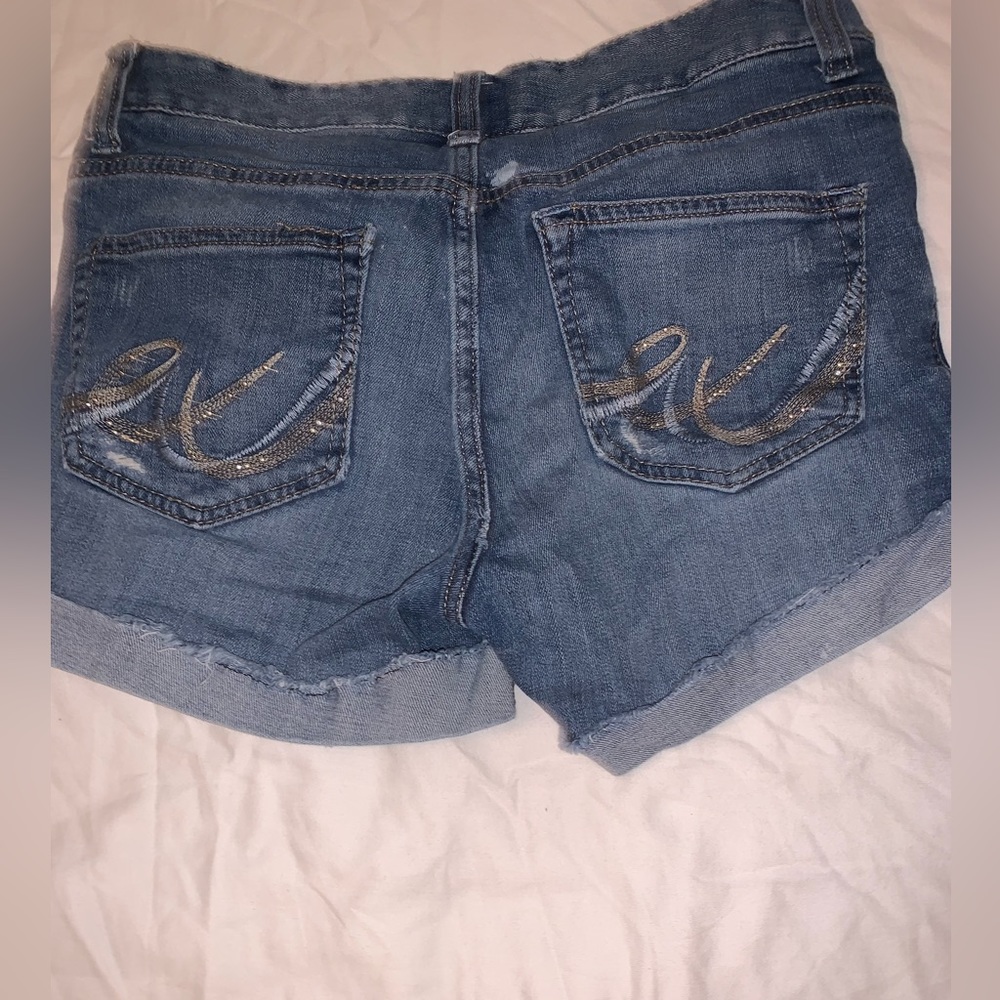 Express jean shorts